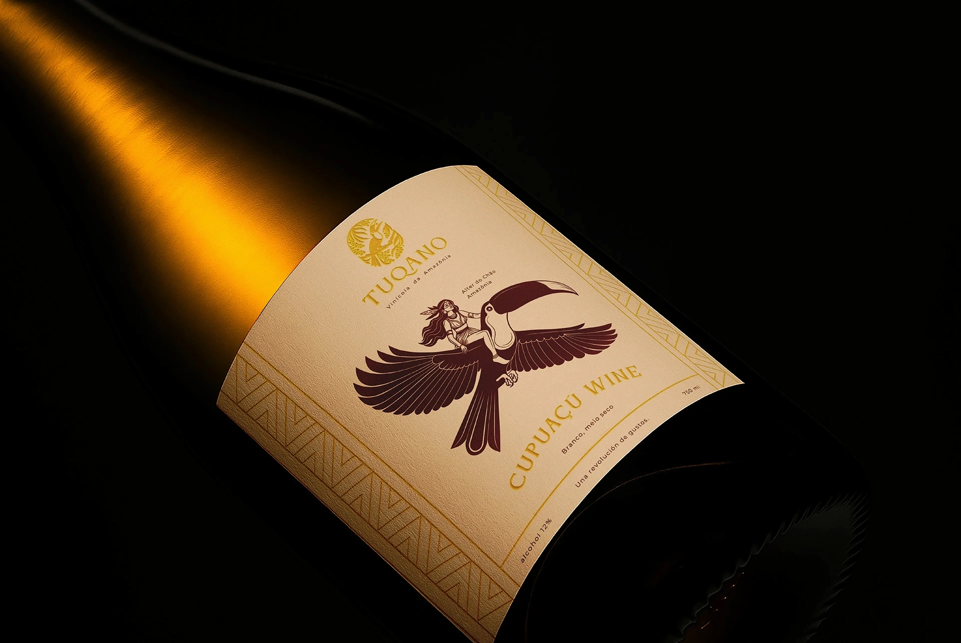 Vinho de Cupuaçu — Branco Natural